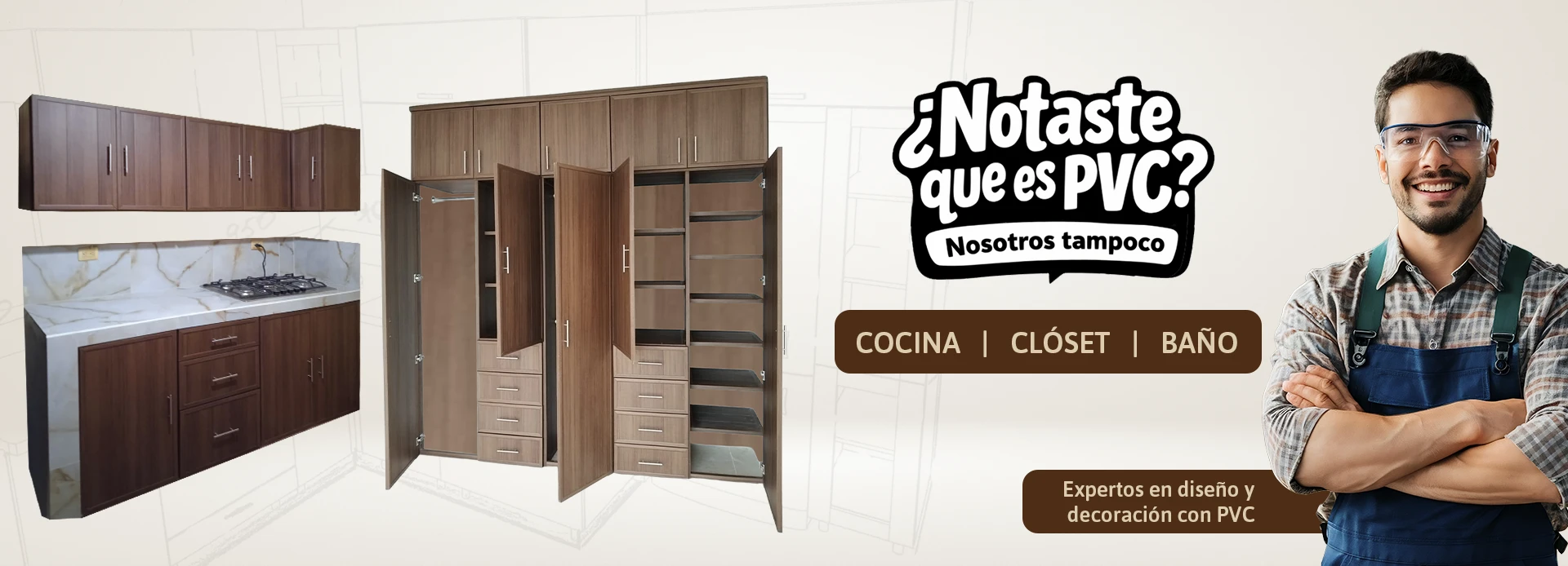 Muebles de PVC Art Decora - Cocinas y Closets en Mérida